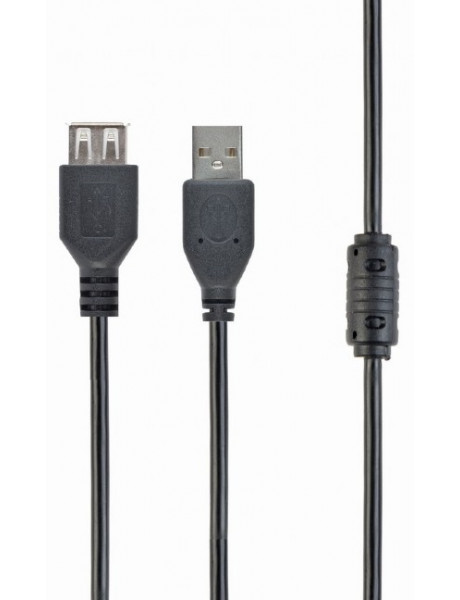 KABELIS Gembird CCF-USB2-AMAF-6 USB ExtencionCable 1.8m Black