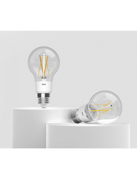 Yeelight Smart Bulb Filament 700 lm, 6 W, 2700 K, LED, 100-240 V,
25000 h