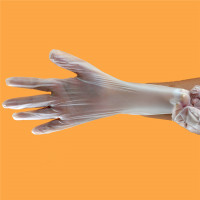 Vienkartinės pirštinės Gloves Vinyl PVC Gloves Size M White