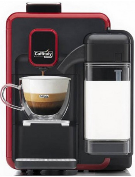 Bianca S22 Caffitaly kapsulinis kavos aparatas juodas-raudonas