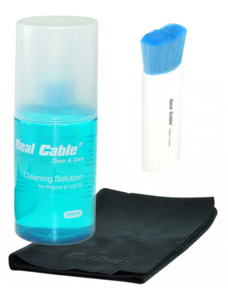 VALIKLIS REAL CABLE CLEANING KIT SPRAY 200ml + MICROFIBER + BRUSH