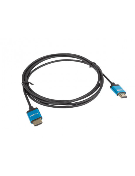 Kabelis LANBERG HDMI M/M v2.0 cable 1.8m black