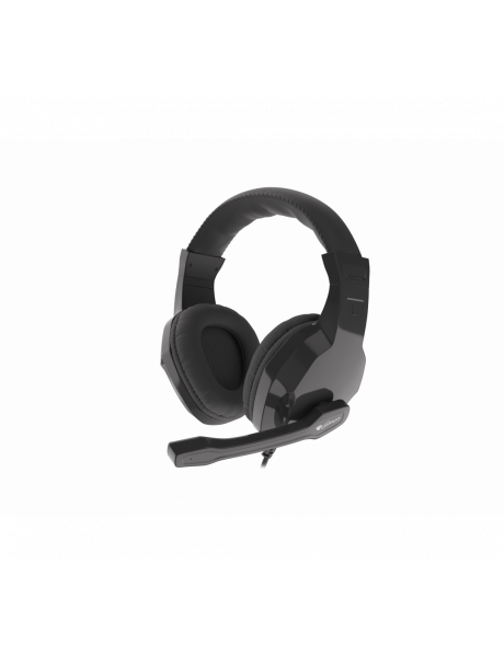 AUSINĖS GENESIS ARGON 100 Gaming Headset, On-Ear, Wired,Microphone, Black