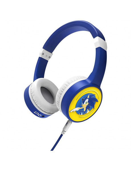 Energy Sistem Lol&Roll Sonic Kids Headphones Blue (Music Share, Detachable cable, 85 dB volume limit