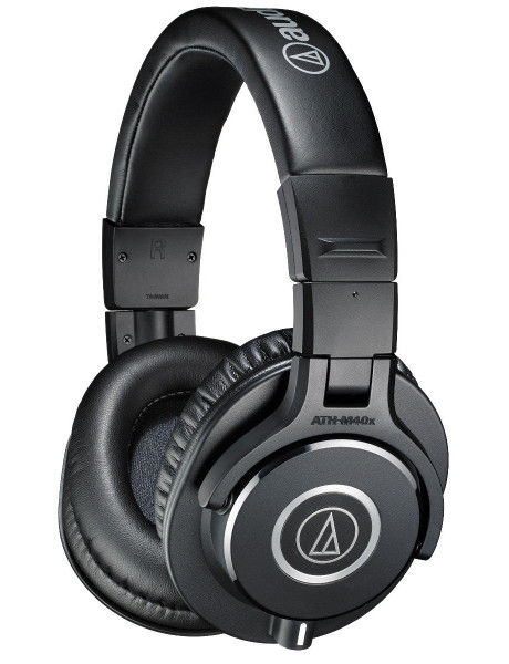AUSINĖS Audio Technica ATH-M40X 3.5mm (1/8 inch), Headband/On-Ear,Black