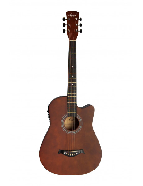  Elektrinės akustinės gitaros rinkinys Aiersi SG040 CE 38'' ruda