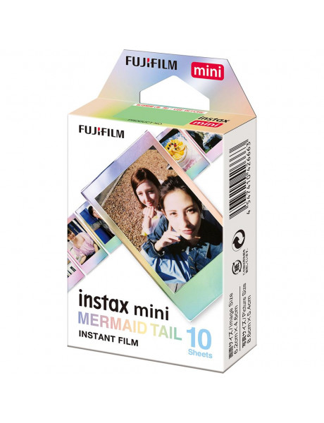 Momentinės fotoplokštelės instax mini MERMAID TAIL (10pl)