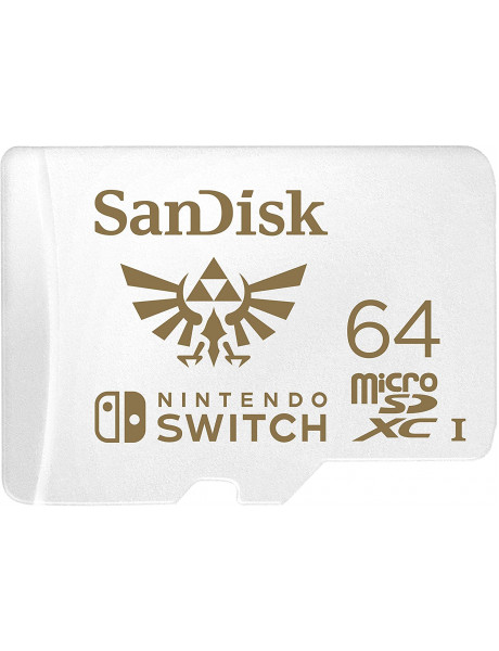 Atminties kortele SANDISK 64GB microSDXC UHS-I Card for Nintendo Switch