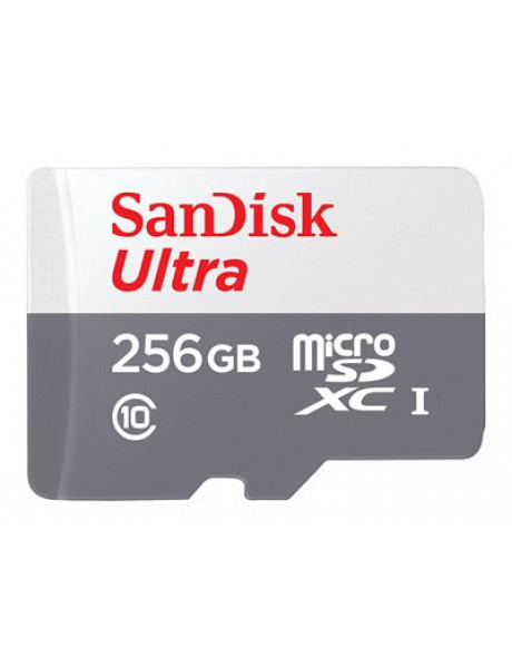 Atminties kortelė SANDISK Ultra microSDXC 256GB 100MB/s Class 10 UHS-I