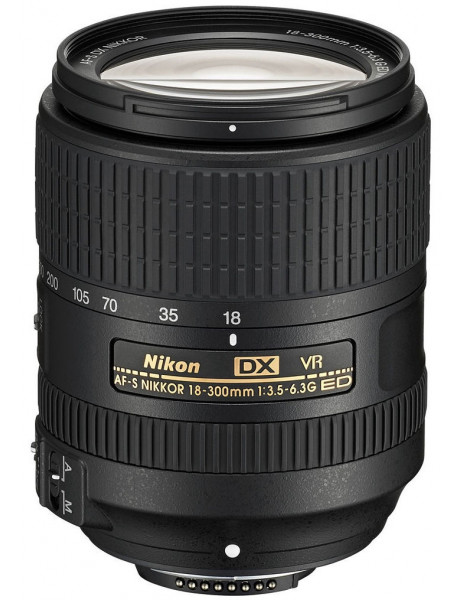 Objektyvas Nikon AF-S DX NIKKOR 18-300mm f/3.5-6.3G ED VR OBN18