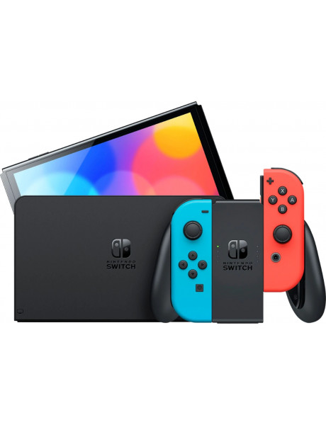 Konsolė Nintendo Switch – OLED Model (Neonblue/Neon red Joy-Con)