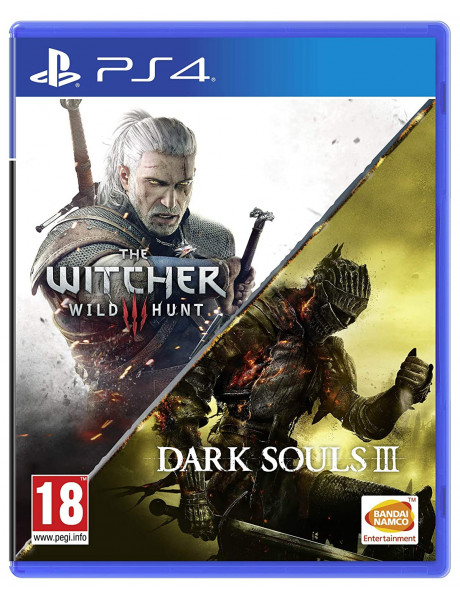 Žaidimas Dark Souls 3 + The Witcher 3 Wild Hunt Compilation PS4