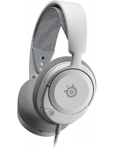 ŽAIDIMŲ AUSINĖS SteelSeries Gaming Headset Arctis Nova 1 Over-Ear, Built-inmicrophone, White, Noic