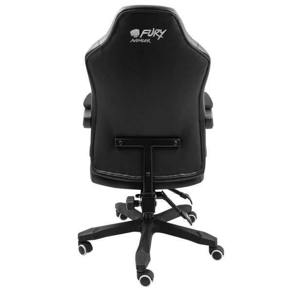 Žaidimų kėdė Fury Gaming Chair Fury Avenger M+ Black/White