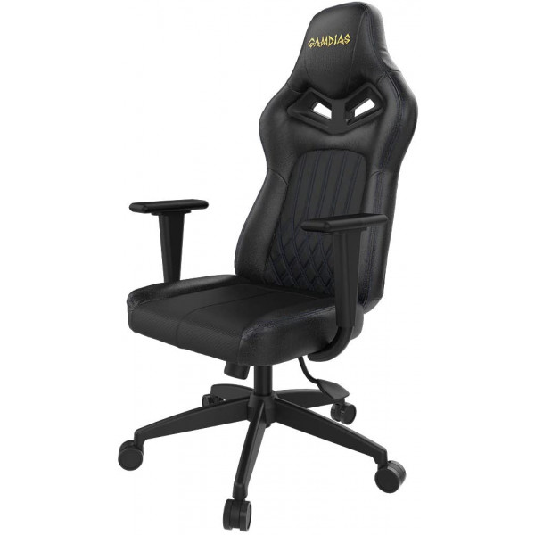 Žaidimų kėdė Gamdias Gaming chair ZELUS E1 L Black