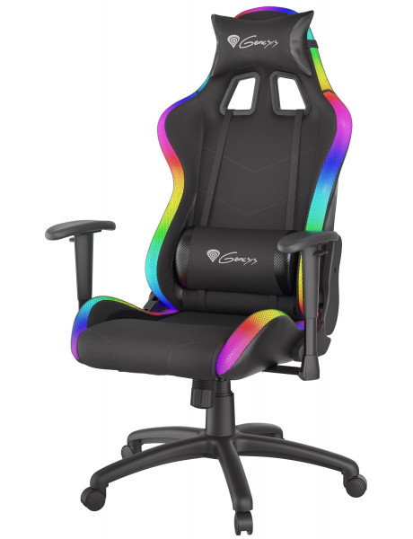 Žaidimų kėdė Genesis Gaming chair Trit 500 RGB, NFG-1576, Black 