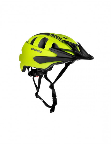 Dviratininko šalmas Spokey Bicycle helmet SPEED, Size 58-61 cm, Yellow
