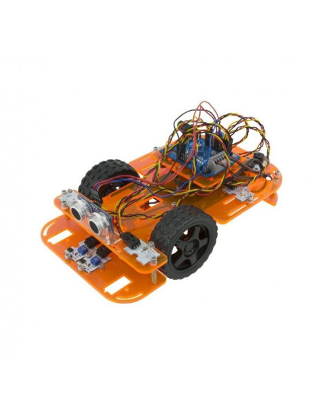 ROBOTIKOS PRADMENŲ RINKINYS EBOTICS Code & Drive Robotics And
Programming Kit DYI Car Robot ASSEKSX