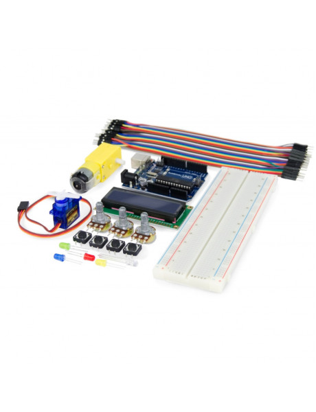 ROBOTIKOS PRADMENŲ RINKINYS EBOTICS Build & Code Basic ElectronicAnd Programing Kit ASSEKSX00001GR