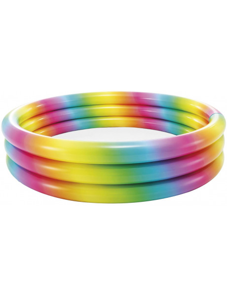Baseinas Intex Rainbow Ombre Pool Multi Color, 168 x 38cm, Age 2+