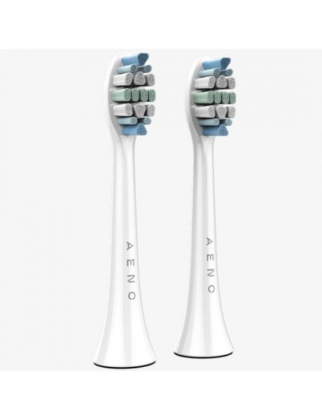 Dantų šepetėlio antgalis AENO Replacement toothbrush heads White Dupont bristles 2