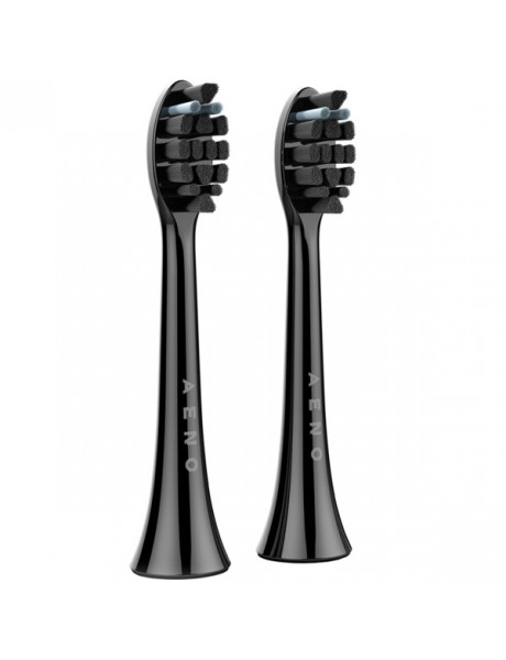 Dantų šepetėlio antgalis AENO Replacement toothbrush heads Black Dupont bristles 2