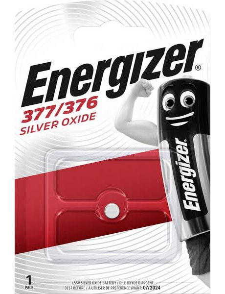 Elementai Energizer 377-376 baterija laikrodžiui