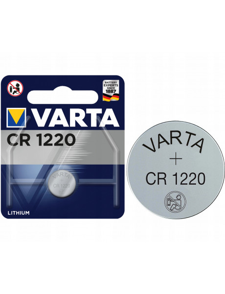CR 1220 Varta elementai