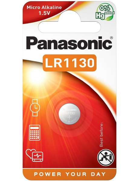 Baterija Panasonic LR1130 (AG10) 1BP