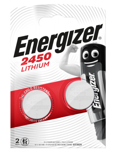Elementai ENERGIZER Lithium CR 2450 BL2 ličio baterija