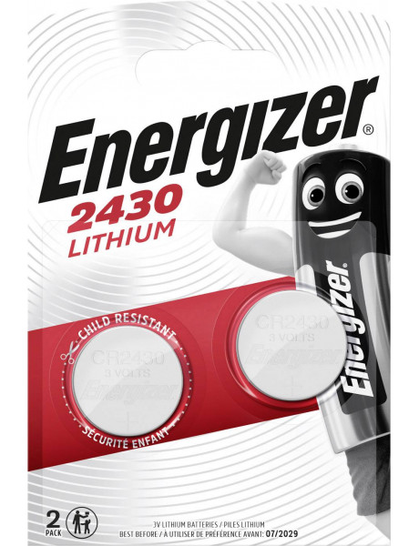 Elementai ENERGIZER Lithium CR 2430 BL2 ličio baterija