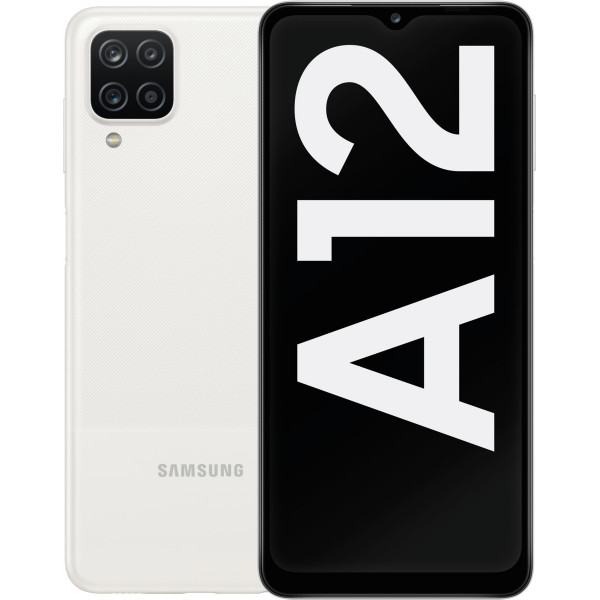 Išmanusis telefonas Samsung Galaxy A12 64GB Baltas