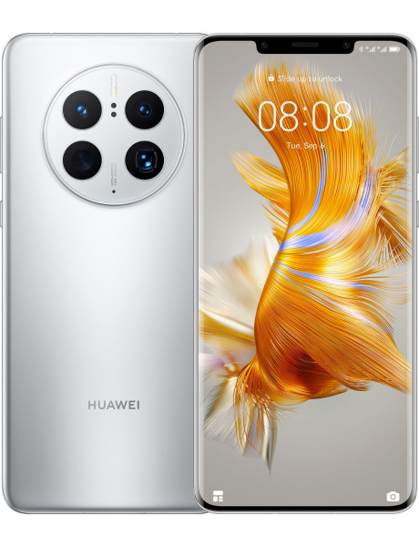 Išmanusis telefonas HUAWEI MATE 50 PRO 6.74'' 8/256GB 4700MAH SILVER GLASS