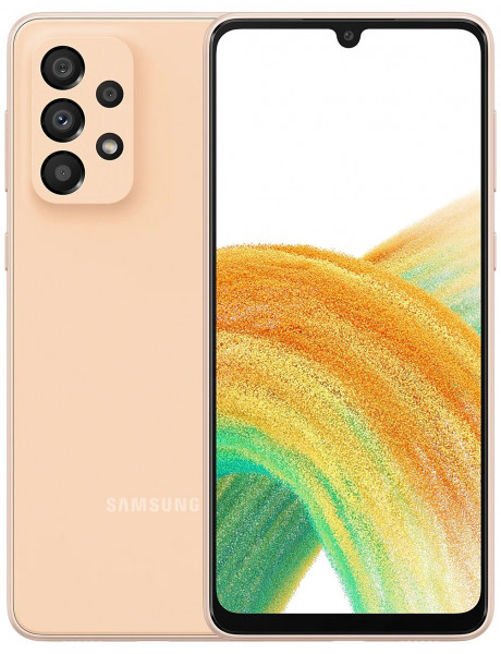 Išmanusis telefonas Samsung Galaxy A33 5G 128GB Orange SM-A336BZOGEUE