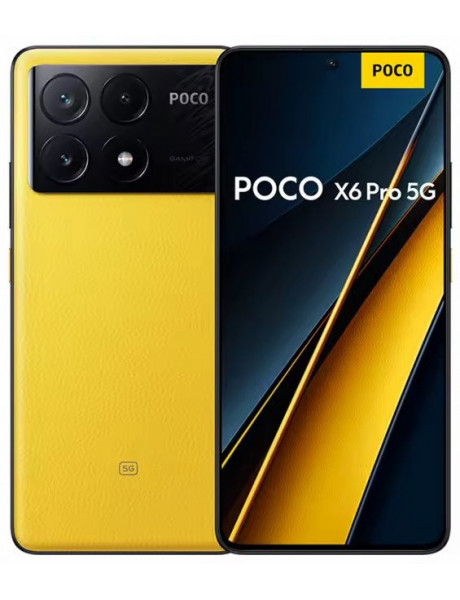 Išmanusis telefonas POCO X6 Pro 5G 8+256 Yellow