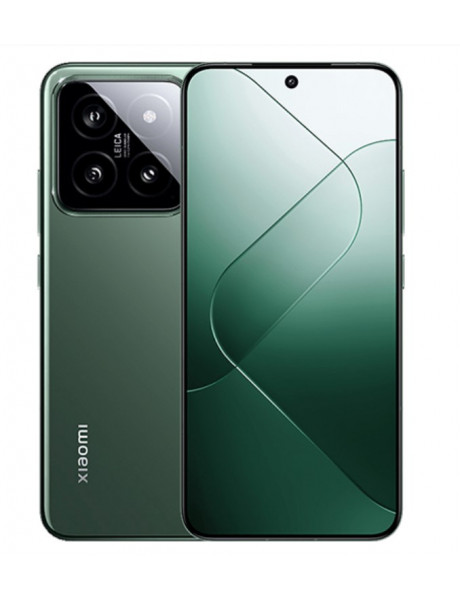 Išmanusis telefonas Xiaomi 14 (Jade Green) DS 6.36“ LTPO OLED 1200x2670/3.3GHz&2.3GHz/512GB/12GB RAM
