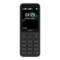 Mobilusis telefonas Nokia 125 Dual SIM TA-1253 Black