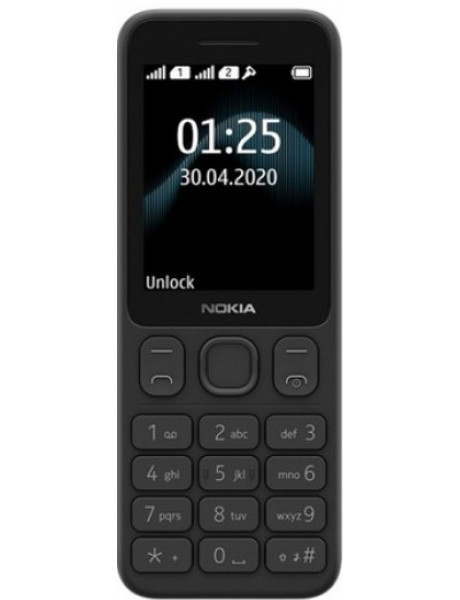 Mobilusis telefonas Nokia 125 Dual SIM TA-1253 Black