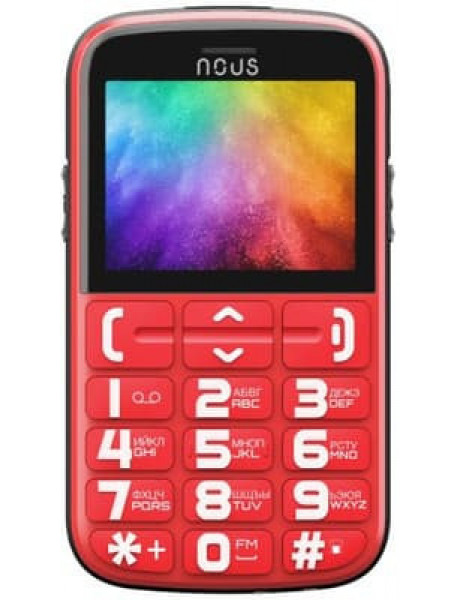 Mob. Telefonas NOUS NS2422 Helper Dual SIM Red