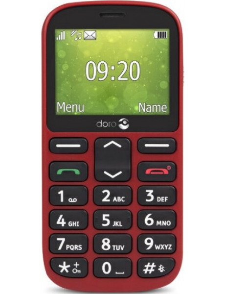 Mygtukinis telefonas DORO EASY MOBILE D1360 RED