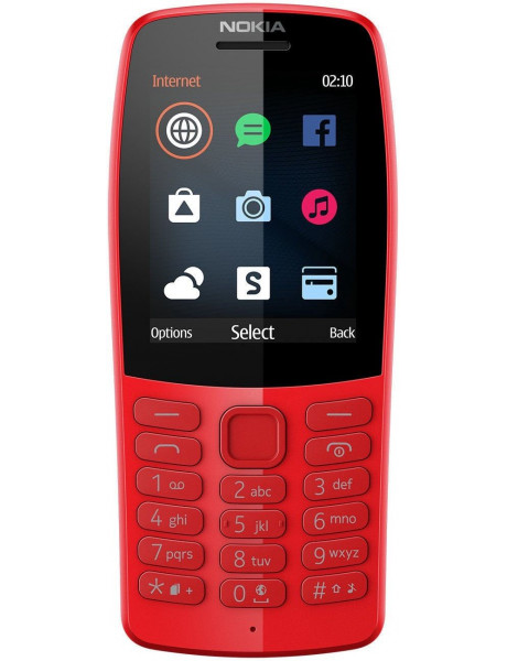 Mobilusis telefonas Nokia 210 Dual SIM TA-1139 Red