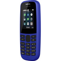 Mobilusis telefonas Nokia 105 (2019) Single SIM TA-1203 Blue TLRPNOK00061BL