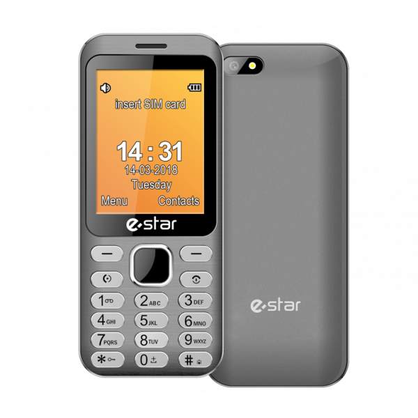 eSTAR X28 Feature Phone Dual SIMSilver