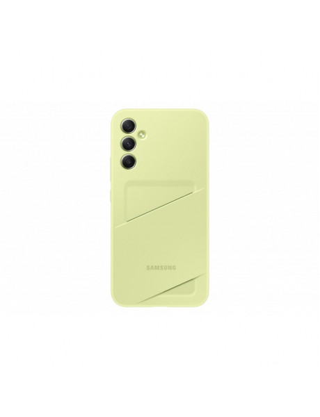 Dėklas OA346TGE Card Slot Case for Samsung Galaxy A34 Lime