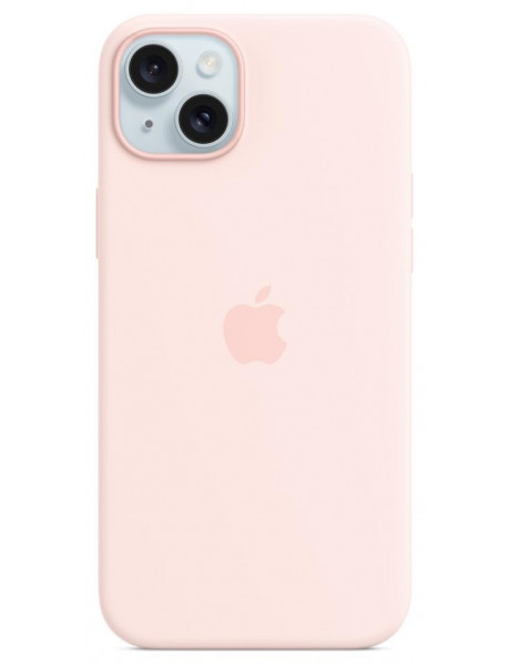 Dėklas iPhone 15 Plus Silicone Case with MagSafe - Light Pink