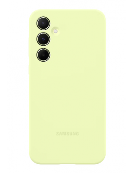 Dėklas PA556TMEGWW Silicone case for Samsung Galaxy A55 Lime