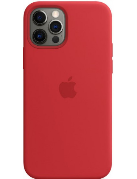 Dėklas iPhone 12 | 12 Pro Silicone Case with MagSafe - (PRODUCT)RED