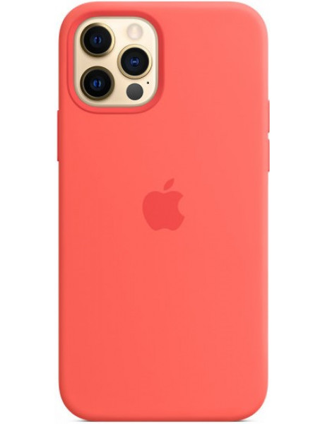 Dėklas iPhone 12 | 12 Pro Silicone Case with MagSafe - Pink Citrus