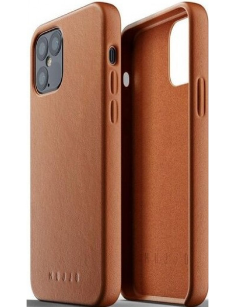 Dėklas TN Mujjo Full Leather Case for iPhone 12/12 Pro - Tan