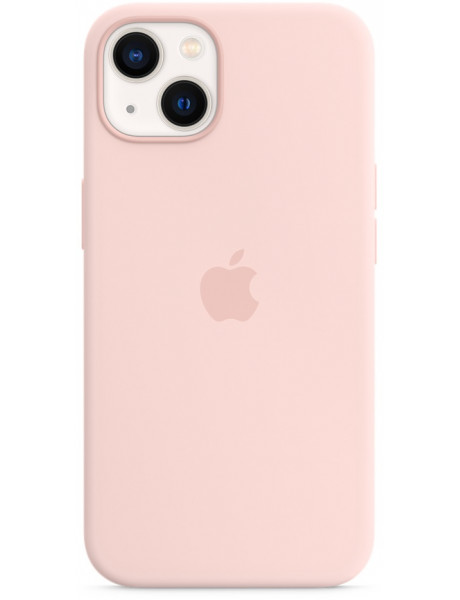 DĖKLAS APPLE iPhone 13 Silicone Case with MagSafe – Chalk Pink